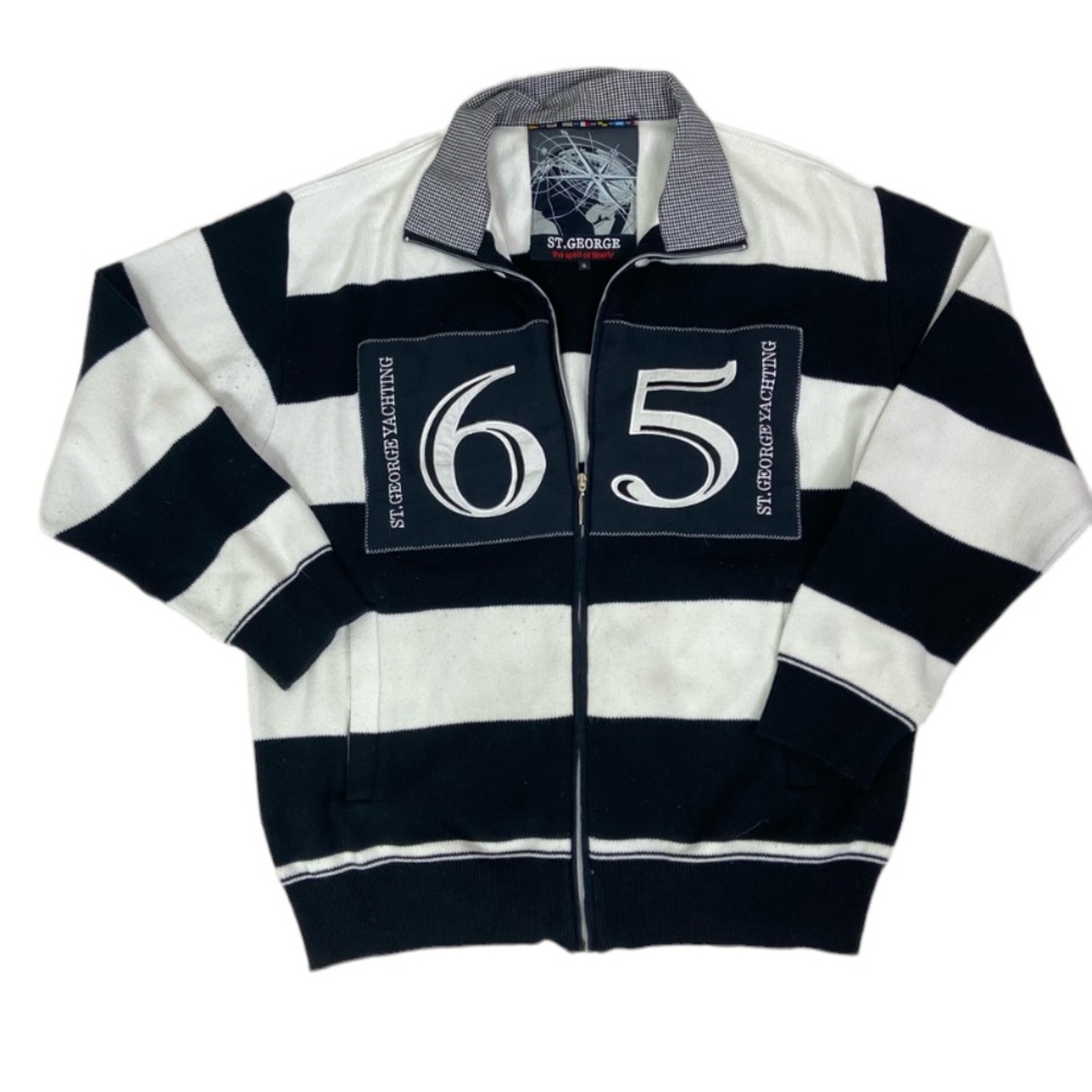 St. George spirit of liberty vintage sailing sweater. Size XL
